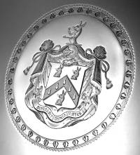 Wappen von Reginald Rabett of Bramfield Hall, Suffolk (1765-1828)