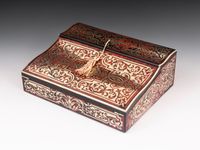Boulle Writing Box-10
